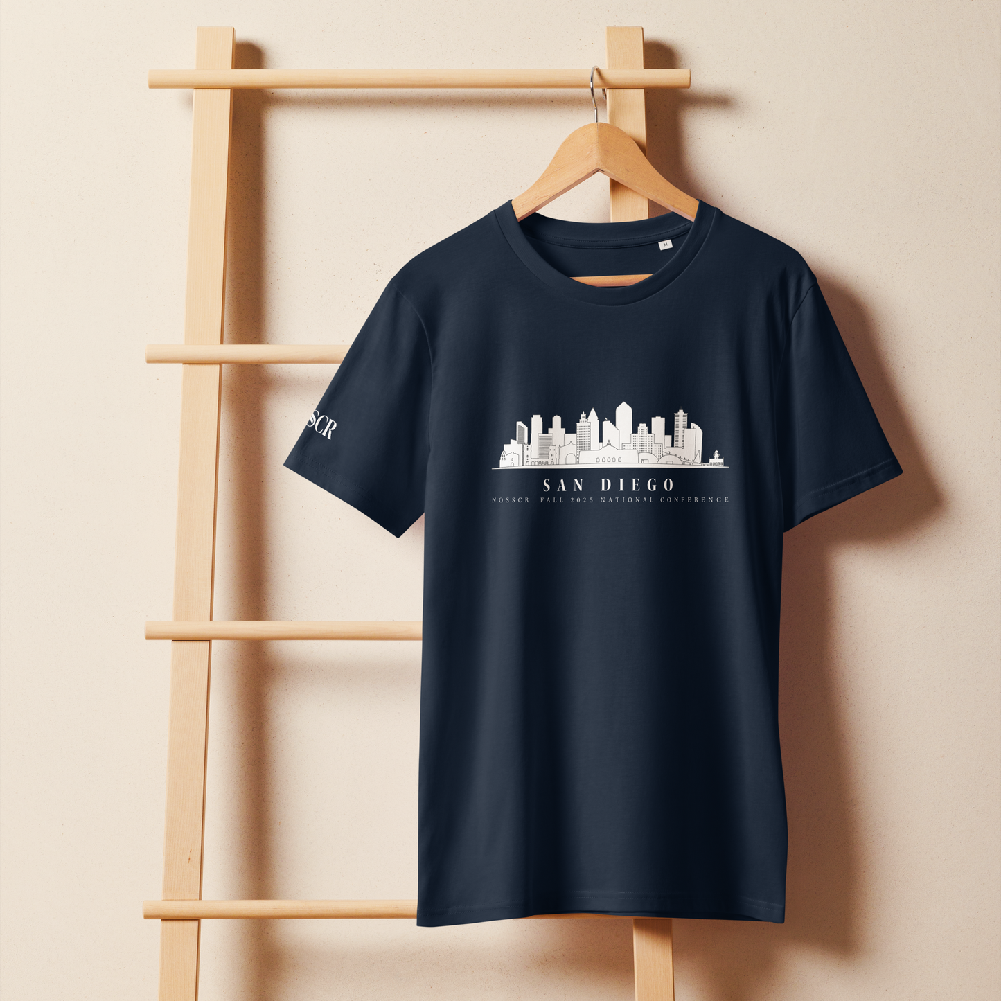 NOSSCR 2025 Fall Conference San Diego Unisex organic mid-light t-shirt