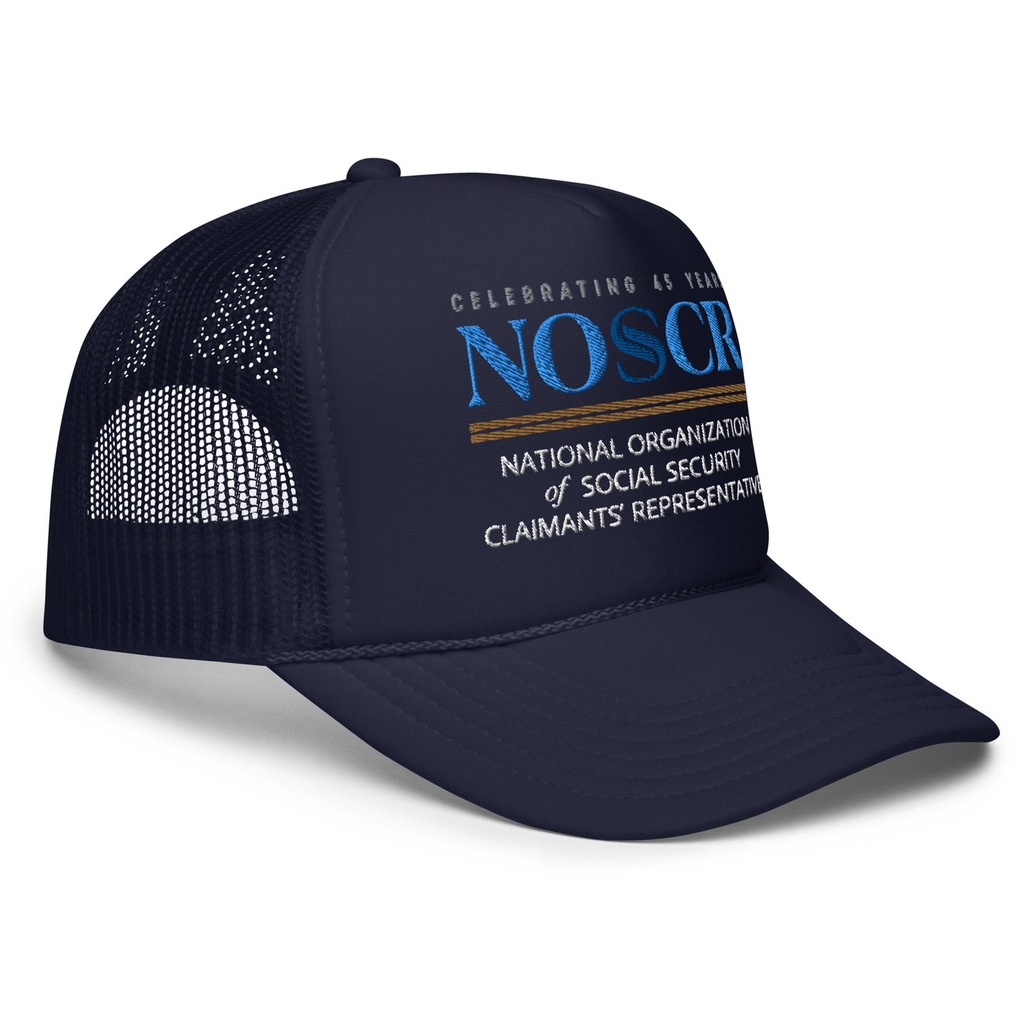 NOSSCR Embroidered Foam trucker hat