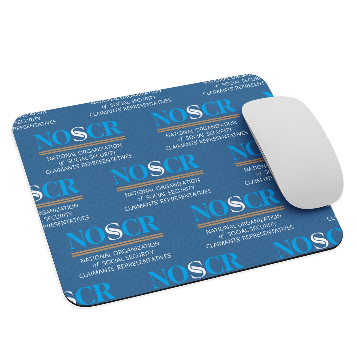 NOSSCR Pattern Blue Mouse pad