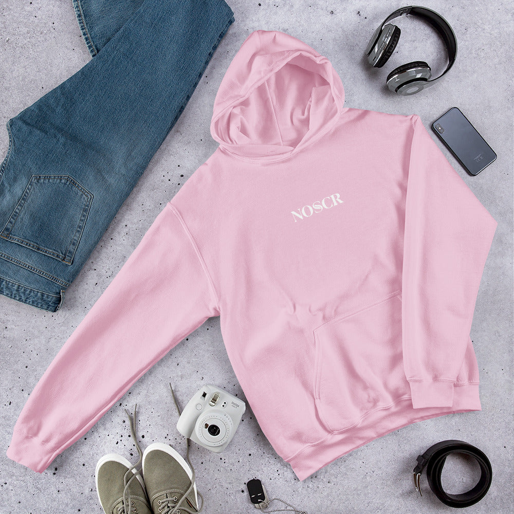 NOSSCR Pink Unisex Hoodie