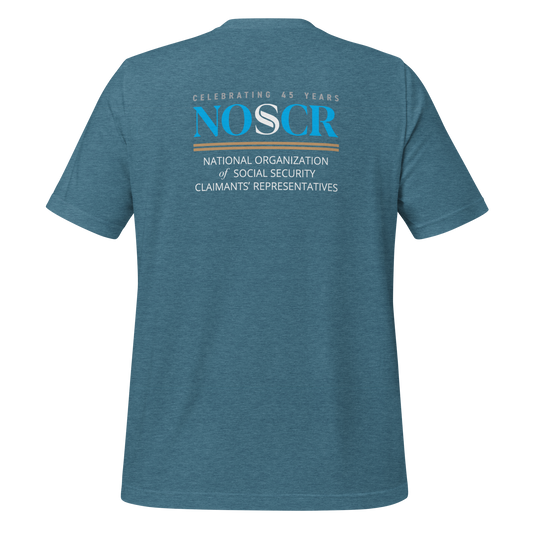 NOSSCR Anniversary Unisex t-shirt